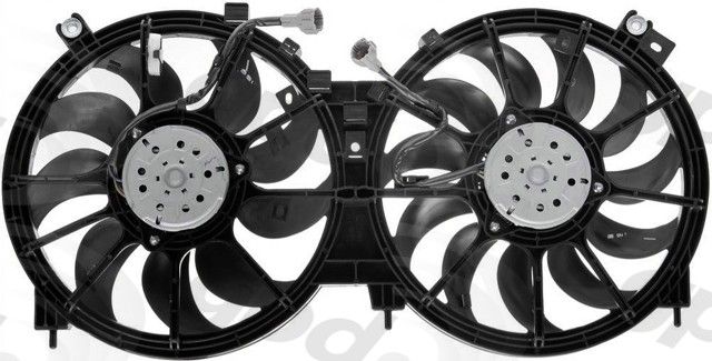 2011-2017 Nissan Quest Engine Cooling Fan Assembly (Global Parts)