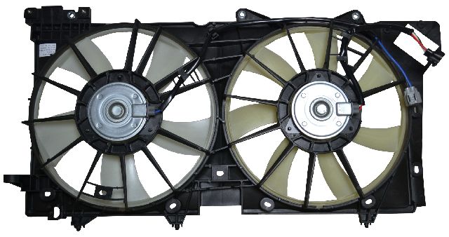 2010-2014 Subaru Legacy Engine Cooling Fan Assembly (Global Parts)