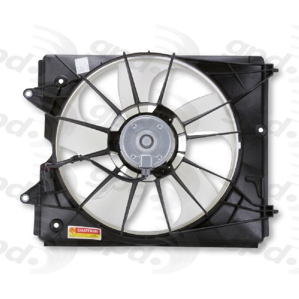 2011-2017 Honda Odyssey Engine Cooling Fan Assembly - Left (Global Parts)