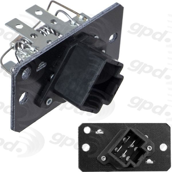 1993-1995 Mercury Villager HVAC Blower Motor Resistor - Front (Global Parts)