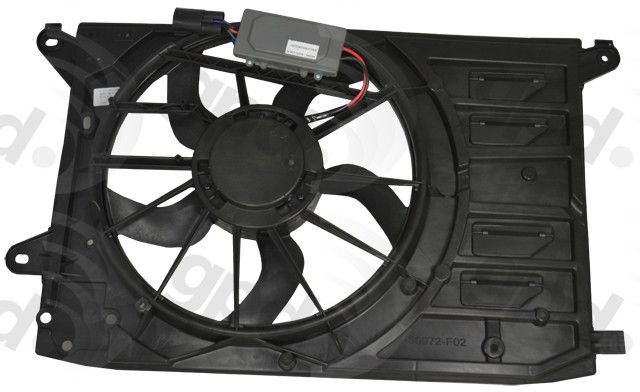 2013-2020 Lincoln MKZ Engine Cooling Fan Assembly (Global Parts)