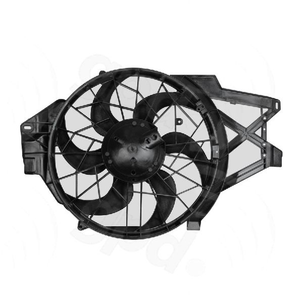 1998-2000 Ford Mustang Engine Cooling Fan Assembly (Global Parts)