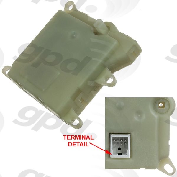 1995-2000 Ford Contour HVAC Mode Door Actuator (Global Parts)