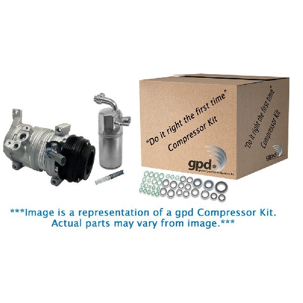 2016 Chevrolet Malibu A/C Compressor Kit (Global Parts)