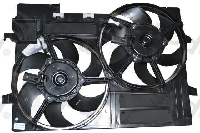 2002-2007 Jaguar X-Type Engine Cooling Fan Assembly (Global Parts)