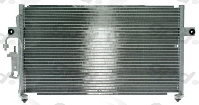 1996-2000 Hyundai Elantra A/C Condenser (Global Parts)