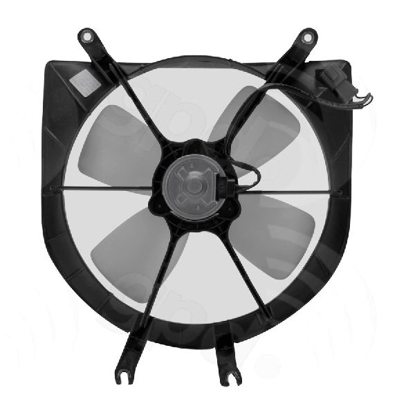 1999-2000 Honda Civic Engine Cooling Fan Assembly - Left (Global Parts)
