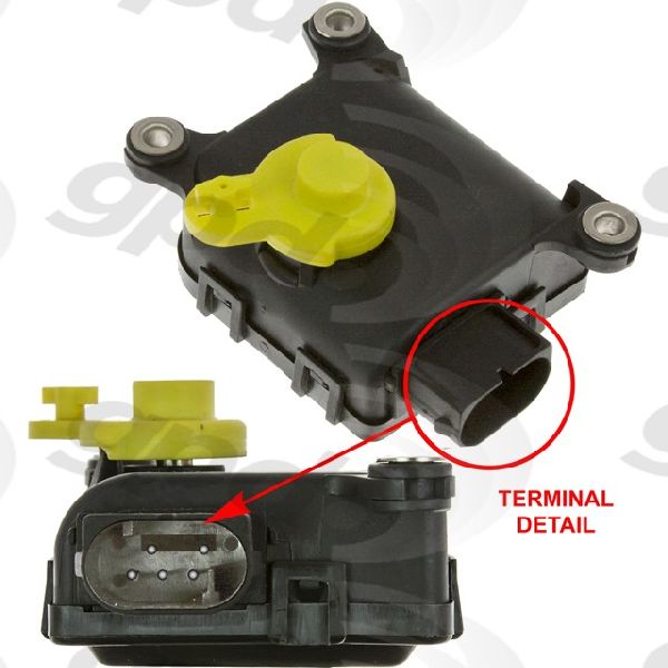 2001-2006 Audi TT HVAC Mode Door Actuator (Global Parts)
