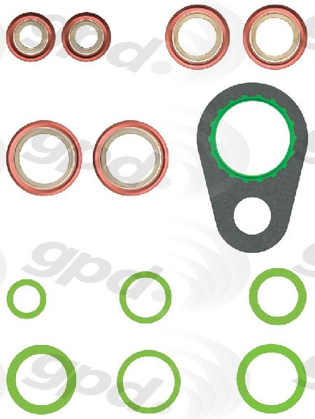 2013-2016 Ford Escape A/C Receiver Drier Kit (Global Parts)
