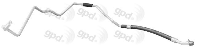 2003-2008 Mazda 6 A/C Refrigerant Suction Hose (Global Parts)