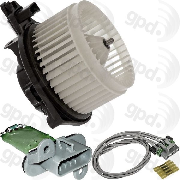 2003-2006 Chevrolet SSR HVAC Blower Motor Kit (Global Parts)