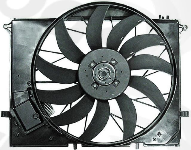 2006 Mercedes-Benz S350 Engine Cooling Fan Assembly (Global Parts)