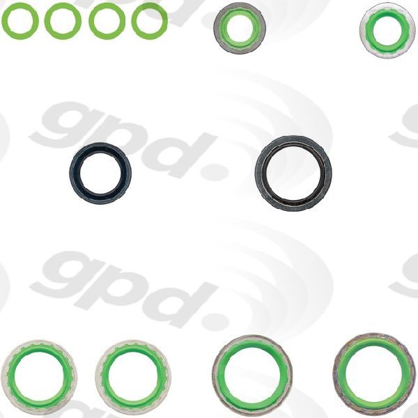 2014-2017 Jeep Wrangler A/C Receiver Drier Kit (Global Parts)