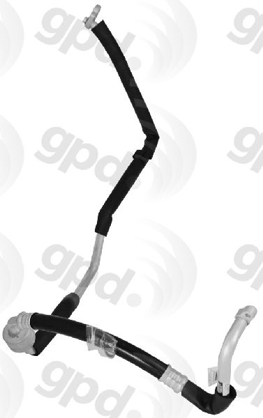 2005-2009 Hyundai Tucson A/C Refrigerant Suction Hose (Global Parts)