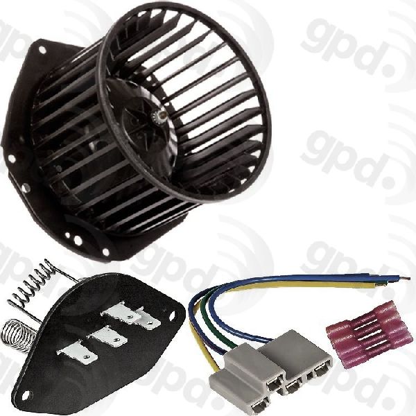 1992-1994 GMC Jimmy HVAC Blower Motor Kit (Global Parts)