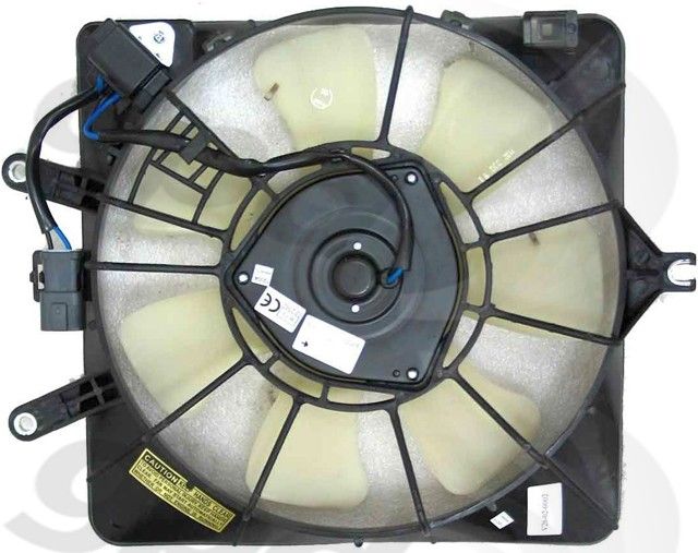 2007-2008 Honda Fit Engine Cooling Fan Assembly - Right (Global Parts)