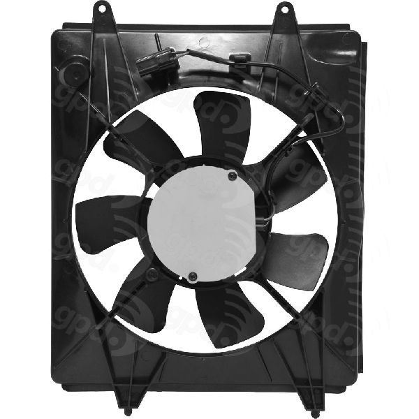 2015-2016 Honda CR-V Engine Cooling Fan Assembly - Right (Global Parts)