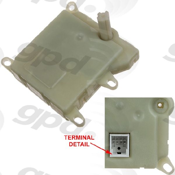 2005-2007 Ford Taurus HVAC Mode Door Actuator (Global Parts)