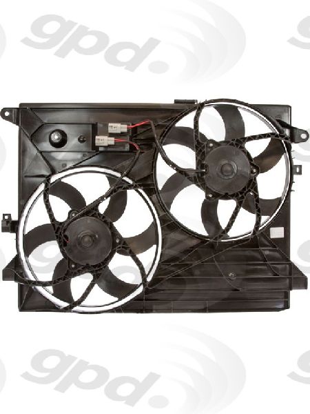 2007-2010 Saturn Vue Engine Cooling Fan Assembly (Global Parts)