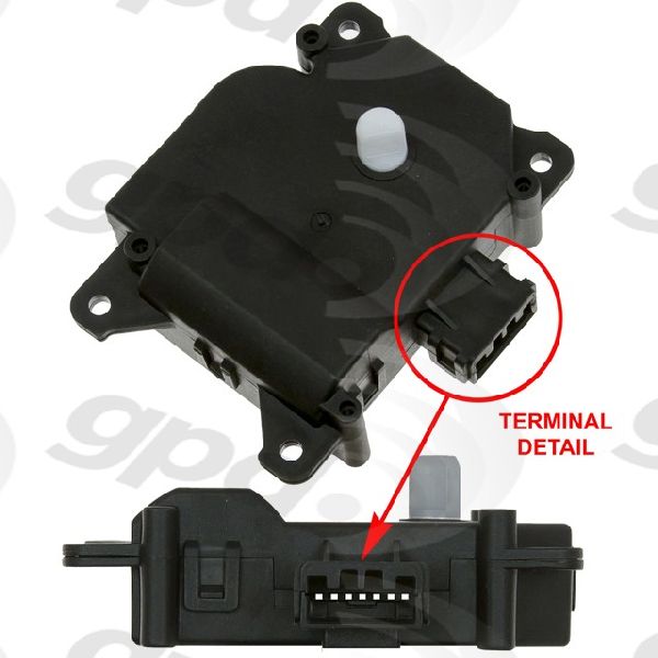 2008-2009 Cadillac CTS HVAC Recirculation Door Actuator (Global Parts)
