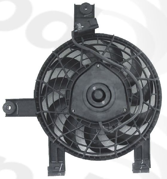 1998-2003 Toyota Land Cruiser Engine Cooling Fan Assembly - Right (Global Parts)