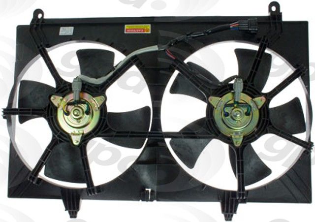 2003-2008 INFINITI FX35 Engine Cooling Fan Assembly (Global Parts)