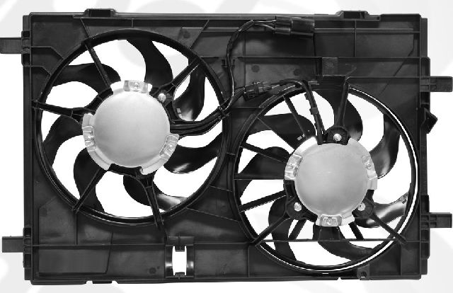 2009-2011 Mazda 6 Engine Cooling Fan Assembly (Global Parts)