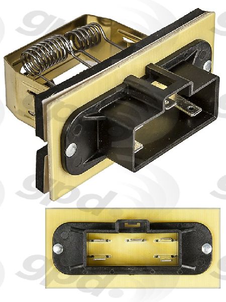 1996-2000 Dodge Caravan HVAC Blower Motor Resistor -  or Front (Global Parts)