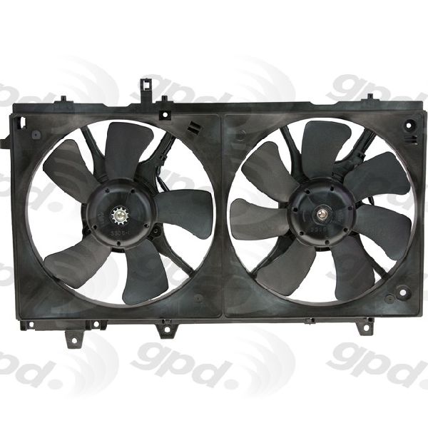 2003-2008 Subaru Forester Engine Cooling Fan Assembly (Global Parts)