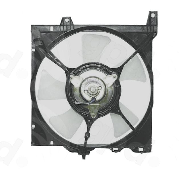 1991-1999 Nissan Sentra Engine Cooling Fan Assembly - Left (Global Parts)