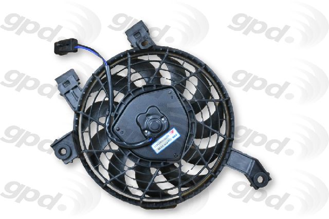 2003-2009 Lexus GX470 Engine Cooling Fan Assembly - Right (Global Parts)