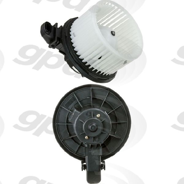 2007-2008 Lincoln Navigator HVAC Blower Motor - Front (Global Parts)