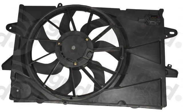 2010-2017 Chevrolet Equinox Engine Cooling Fan Assembly (Global Parts)