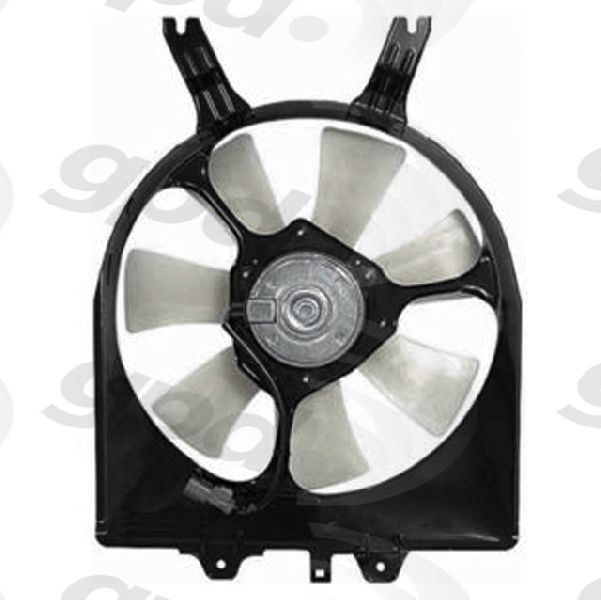 2005-2010 Honda Odyssey Engine Cooling Fan Assembly - Right (Global Parts)