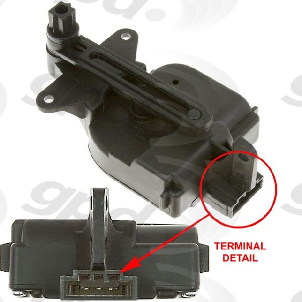 2002 Audi A4 HVAC Recirculation Door Actuator (Global Parts)