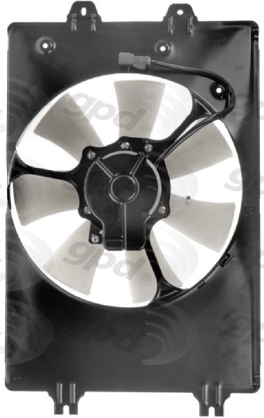 2006-2008 Honda Ridgeline Engine Cooling Fan Assembly - Right (Global Parts)