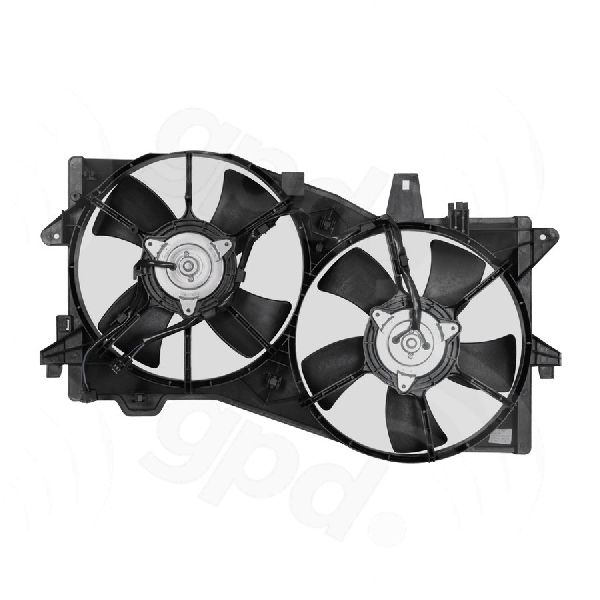 2002-2006 Mazda MPV Engine Cooling Fan Assembly (Global Parts)