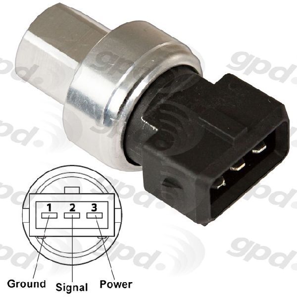 2007-2016 Volvo S80 HVAC Pressure Transducer (Global Parts)