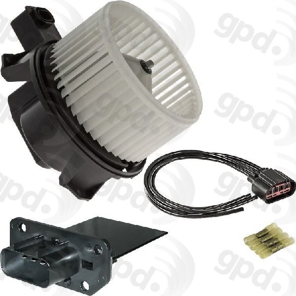 2005-2009 Ford Mustang HVAC Blower Motor Kit (Global Parts)