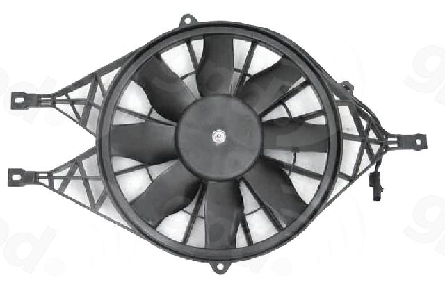 2000-2003 Dodge Durango Engine Cooling Fan Assembly (Global Parts)