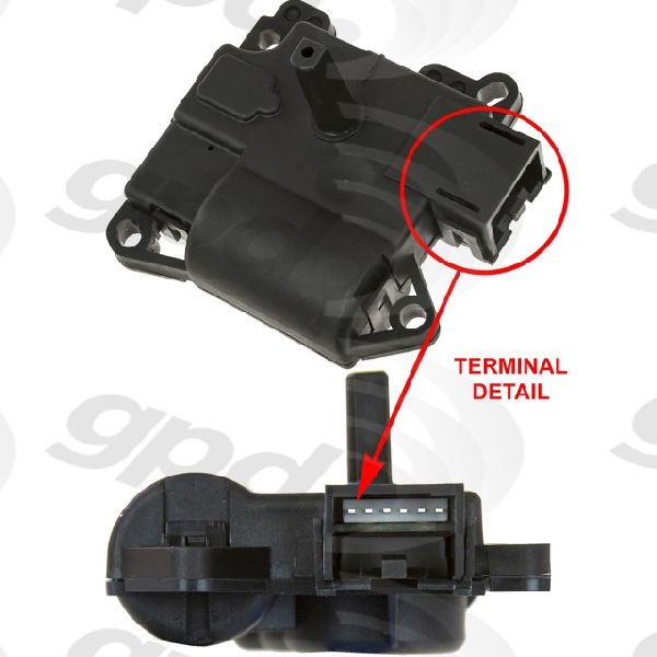 2000-2006 Lincoln LS HVAC Blend Door Actuator (Global Parts)