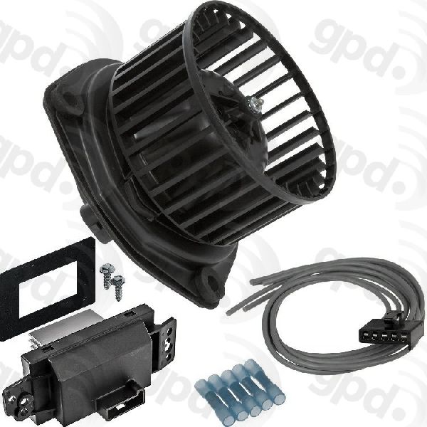 1988-1989 Pontiac Grand Prix HVAC Blower Motor Kit (Global Parts)