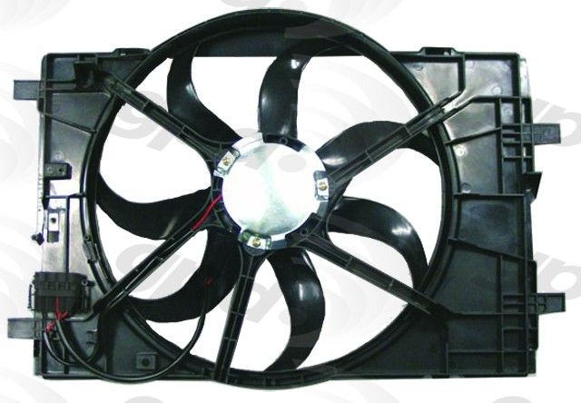 2006-2009 Mercury Milan Engine Cooling Fan Assembly (Global Parts)