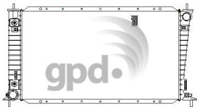 1997-1998 Ford Expedition Radiator (Global Parts)