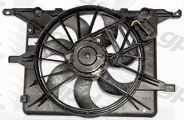 2006-2009 Pontiac Solstice Engine Cooling Fan Assembly (Global Parts)