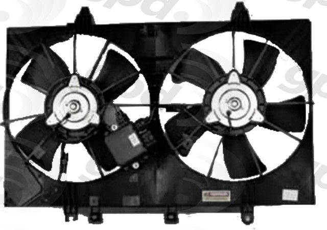 2006-2010 INFINITI M45 Engine Cooling Fan Assembly (Global Parts)