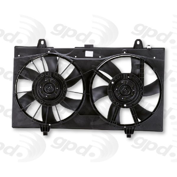 2007-2012 Nissan Sentra Engine Cooling Fan Assembly (Global Parts)