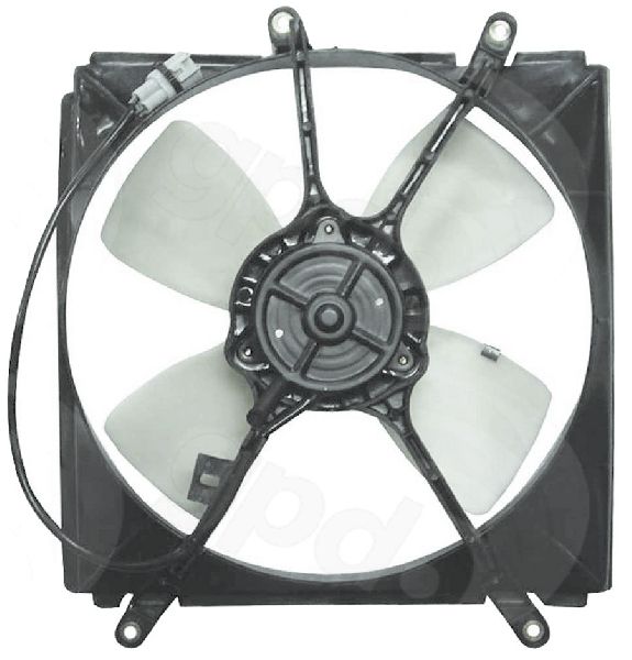 1996-2000 Toyota RAV4 Engine Cooling Fan Assembly - Left (Global Parts)