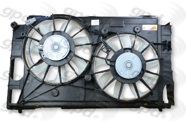 2010-2015 Toyota Prius Engine Cooling Fan Assembly (Global Parts)