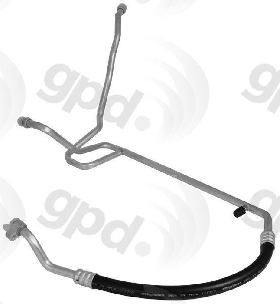 2004-2006 Toyota Sienna A/C Refrigerant Suction Hose (Global Parts)